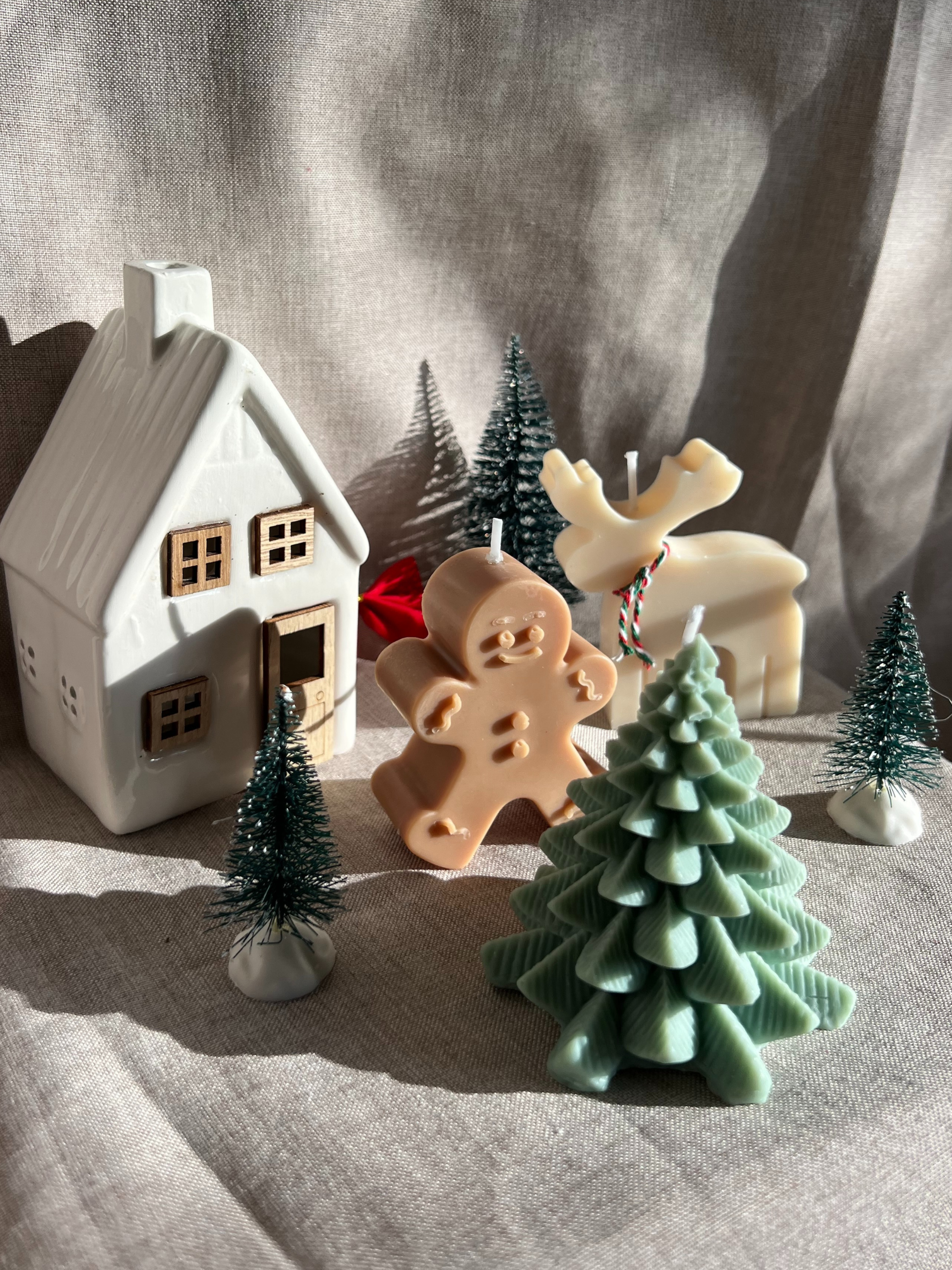 bougie collection de noel