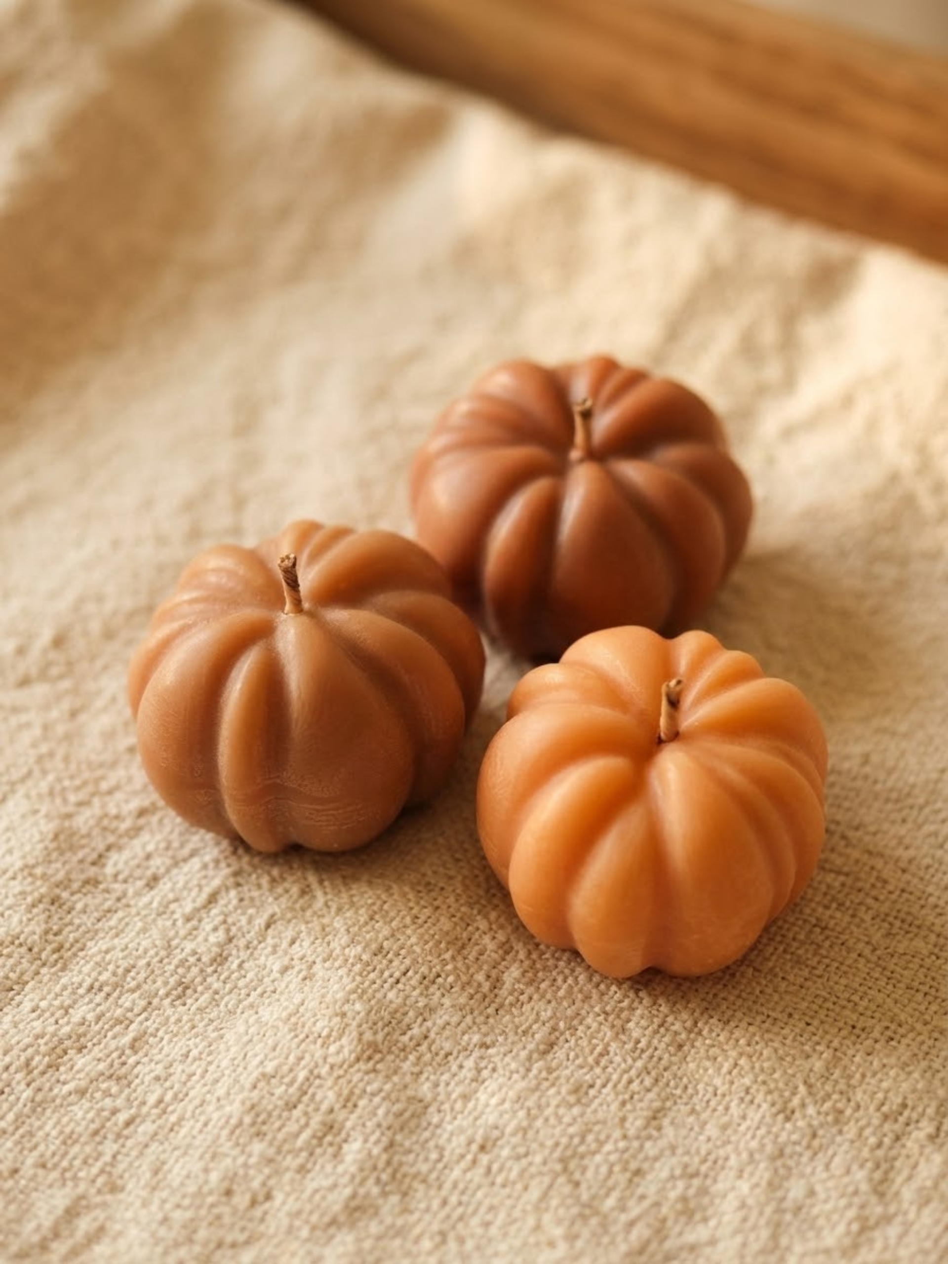 Bougie citrouille 